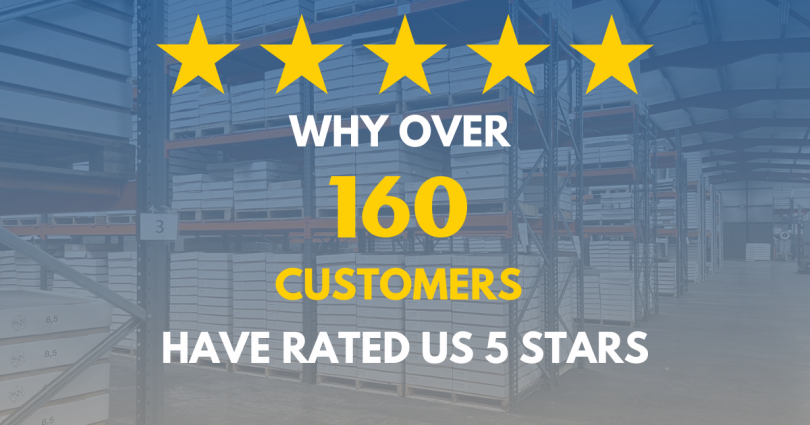 Why Over 160 Customers Have Rated Us 5 Stars