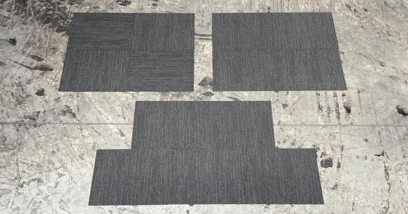 Carpet Tile Laying Formations
