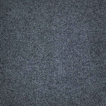 Sample of Zetex Yukon Rib Platinum Carpet Tiles