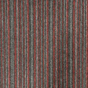 T133 Claret Ash Carpet Tiles