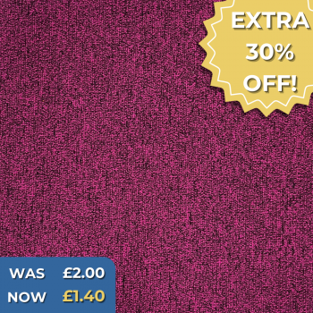 T65 Fuschia Carpet Tiles
