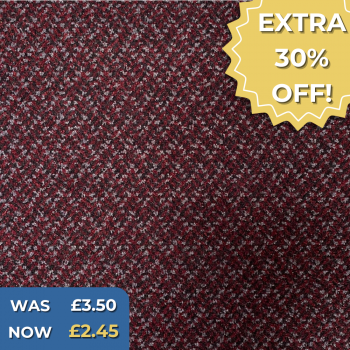 Zetex Ultraguard Maroon Shadow Carpet Tiles