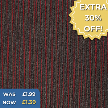 T33 Ruby Earth Carpet Tiles