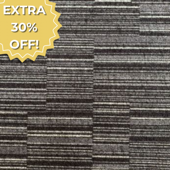 Zetex Generic Silver Licorice Carpet Tiles