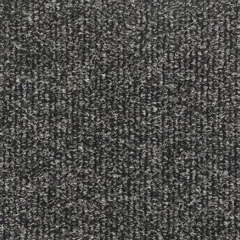 Sample of Zetex Yukon Rib Tungsten Carpet Tiles