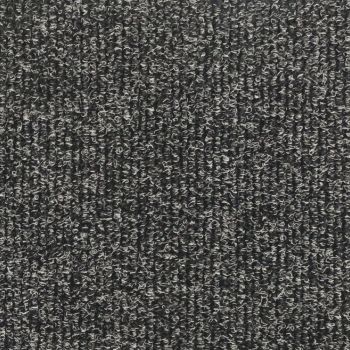 Sample of Zetex Yukon Rib Tungsten Carpet Tiles