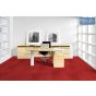 T31 Flame Red is a polypropylene loop pile carpet tile. Ideal for moderate commercial use.