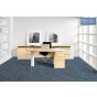 The Zetex Enterprise Carpet Tiles in the Iceberg colour are a top-quality flooring solution for heavy commercial use. With a tufted loop pile construction made from 100% nylon yarn, these carpet tiles have a pile weight of 540g/m²