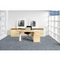 Zetex Yukon Rib Nickel is a robust and high-quality carpet tile that is perfect for use in busy commercial and industrial environments. The needlefelt rib design is constructed from 100% polypropylene material, ensuring it is durable