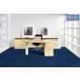 Zetex Yukon Rib Potassium is a high-quality and robust carpet tile that is perfect for use in commercial and industrial settings. The needlefelt rib design is made from 100% polypropylene material, ensuring it is sturdy and long-lasting