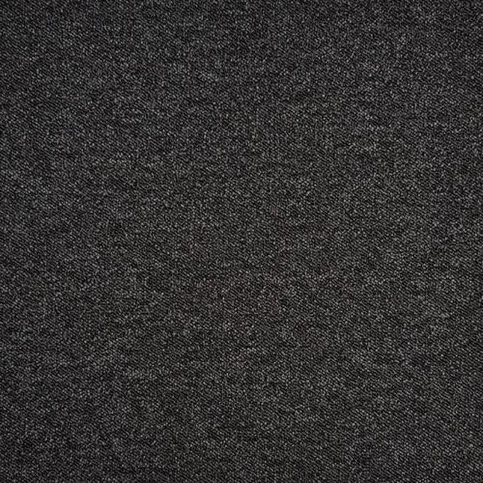 Zetex Enterprise Black Stone design is a stylish and durable choice for any commercial space. The tufted loop pile of the carpet tiles is made of 100% nylon yarn, with a gauge of 1/10 and a pile weight of 540g/m², providing a soft and comfortable feel und