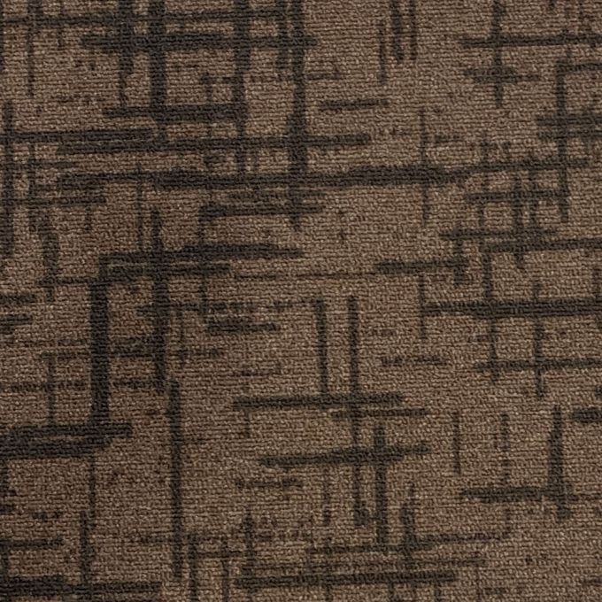 Zetex Enterprise Special Brown Basket Weave Carpet Tiles