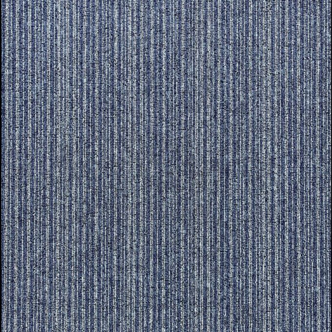 T33 Cobalt Ash is a polypropylene loop pile carpet tile. Ideal for moderate commercial use. Tile size is 50cm x 50cm and the carpet tiles are approximately 6mm thick. They have a heavy duty 3mm reflex backing and are sold in boxes of 20.