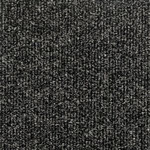 Zetex Yukon Rib Carbon is a heavy-duty polypropylene rib carpet tile designed for commercial and industrial flooring. The tile measures 50cm x 50cm and is backed by a heavy-duty 3mm bitumen backing. Sold in boxes of 20, this needlefelt rib tile features a