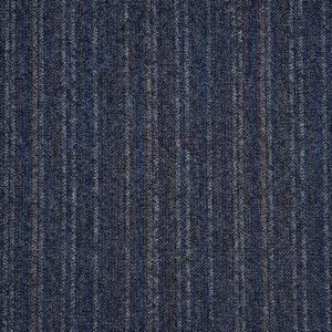 Zetex Constellation 610 Shannon – Graded Heavy Contact Carpet Tiles
The constellation Shannon carpet tile combines an array of colours of dark blue, light grey and a dark grey to create a stunning striped pattern. The yarn construction of the tile is 100