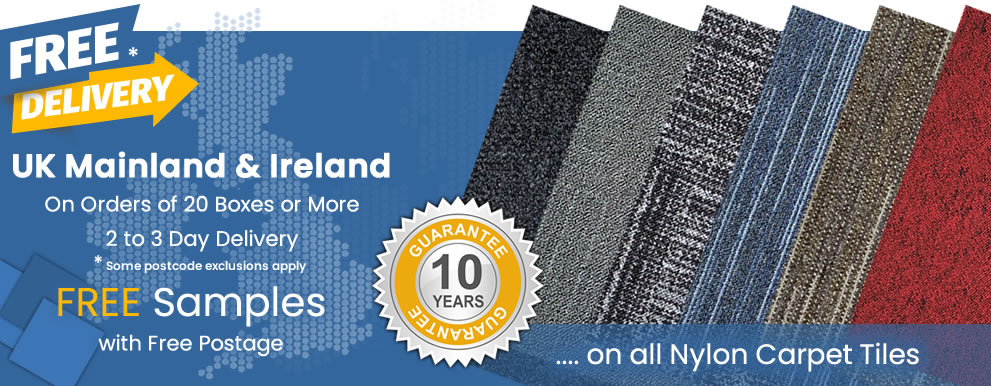 Carpet Tile Solutions - Free Delivery